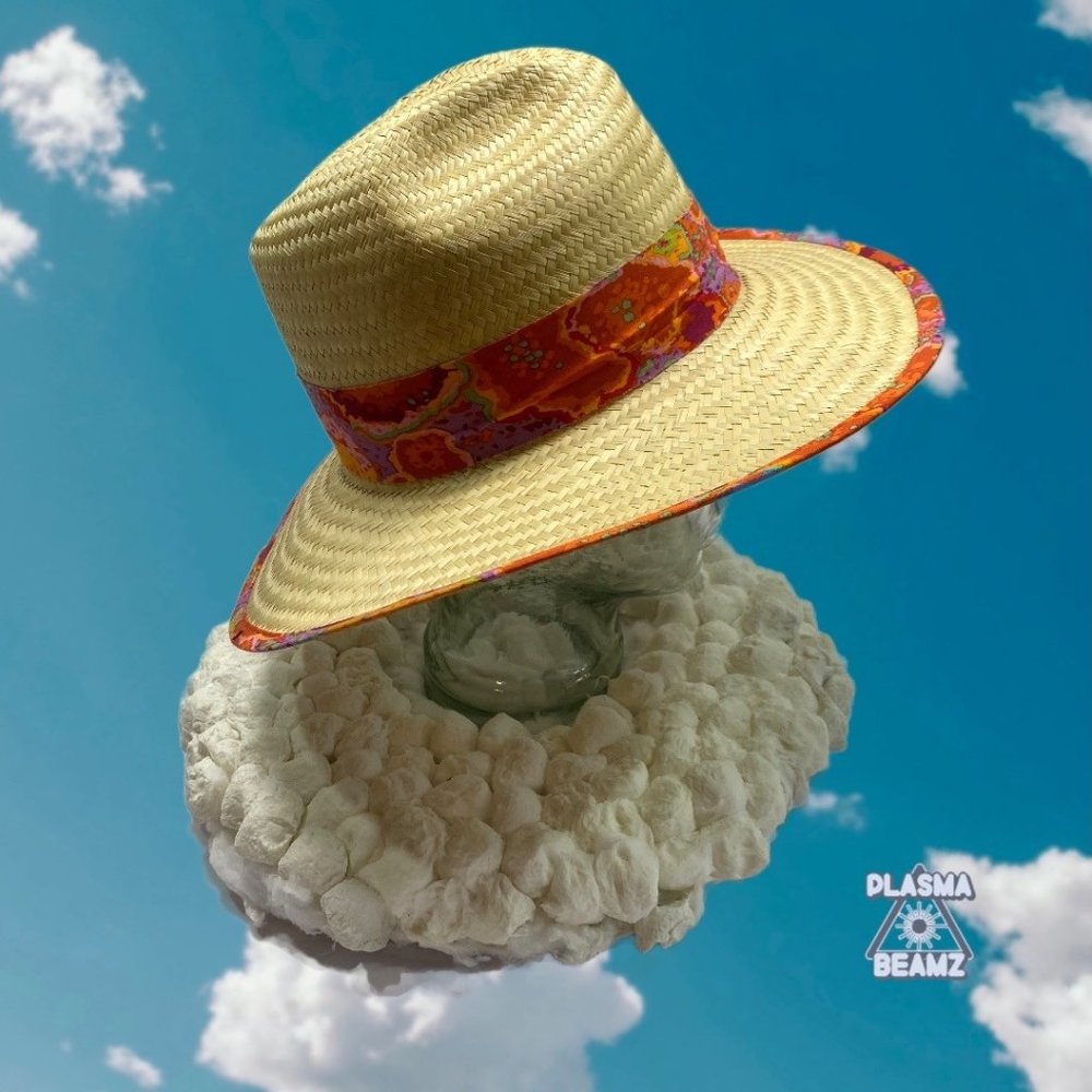 Custom Straw Hat Panama Style